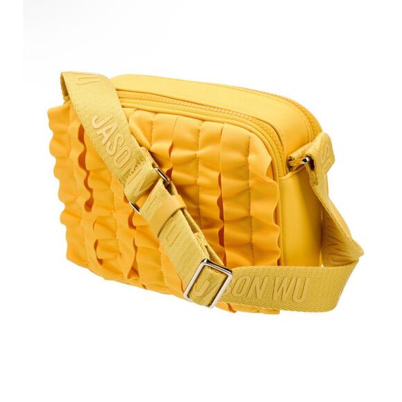 Jason Wu Sylvia Frill Small Camera Crossbody Bag In Sunflower NWT - Picture 1 of 8